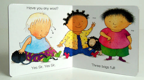 Baa Baa Black Sheep Signalong (Board Book)-Additional Need,Baby Books & Posters,Childs Play,Deaf & Hard of Hearing,Early Years Books & Posters,Early Years Literacy,Nursery,Specialised Books,Tactile Toys & Books-Learning SPACE
