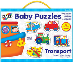 Baby Puzzles - Transport-2-12 Piece Jigsaw,Cars & Transport,Down Syndrome,Galt,Gifts For 2-3 Years Old,Imaginative Play,Stock-Learning SPACE