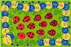 Back to Nature™ Chloe Caterpillar Numeracy & Literacy 3x2m Carpet-Dropship,Educational Carpet,Kit For Kids,Mats & Rugs,Rectangular,Rugs,Wellbeing Furniture,World & Nature-Learning SPACE