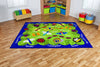 Back to Nature™ Mini Beasts 2.4x2m Carpet-Dropship,Kit For Kids,Mats & Rugs,Nature Sensory Room,Rugs,Wellbeing Furniture-Learning SPACE