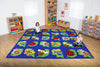 Back to Nature™ Square Bug 3x3m Carpet-Dropship,Kit For Kids,Mats & Rugs,Nature Sensory Room,Placement Carpets,Rugs,Square,Wellbeing Furniture,World & Nature-Learning SPACE