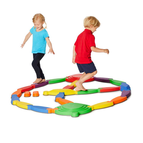 Balancing Kit - The Island-Active Games,Additional Need,AllSensory,Balancing Equipment,Calmer Classrooms,Exercise,Games & Toys,Gonge,Gross Motor and Balance Skills,Helps With,Movement Breaks,Sensory Processing Disorder,Stepping Stones,Stock,Vestibular-Learning SPACE