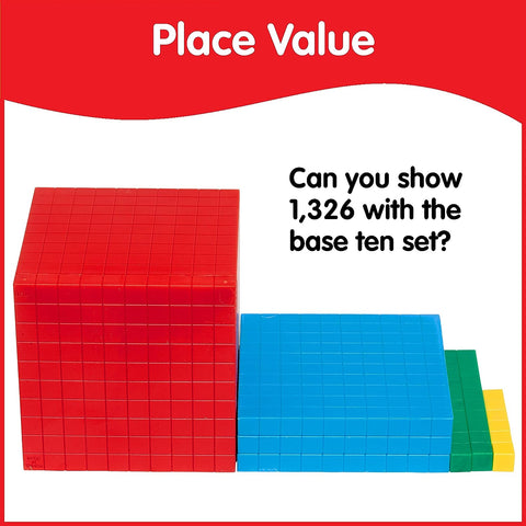 Base 10 – Four Colour Set (121 Pieces)-Counting Numbers & Colour,Dyscalculia,Early Years Maths,EDX,Learning Difficulties,Maths,Primary Maths,Stock-Learning SPACE