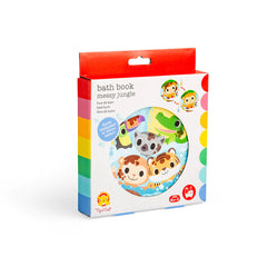 Bath Book - Messy Jungle-Baby & Toddler Gifts,Baby Bath. Water & Sand Toys,Baby Books & Posters,Baby Toys,Bigjigs Toys,Tiger Tribe-Learning SPACE