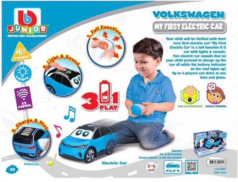 Bb Junior Vw Volkswagen My First Electric Remote Control Car-Cars & Transport,Christmas,Christmas 2024,Games & Toys,Gifts For 2-3 Years Old,Gifts For 3-5 Years Old-Learning SPACE
