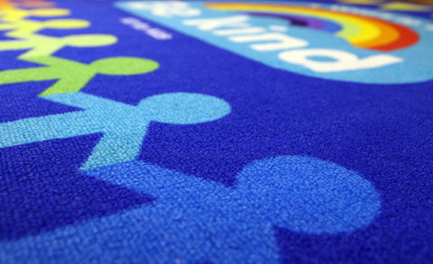 Be Kind Carpet 2x1.3m-Calmer Classrooms,Dropship,Educational Carpet,Helps With,Kit For Kids,Mats & Rugs,Multi-Colour,Rectangular,Rewards & Behaviour,Rugs,Wellbeing Furniture-Learning SPACE