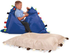 Bean Bag with Sensory Touch Tags-AllSensory, Bean Bags, Bean Bags & Cushions, Eden Learning Spaces, Matrix Group, Nurture Room, Reading Area, Sensory Processing Disorder, Tactile Toys & Books, Teenage & Adult Sensory Gifts-Learning SPACE