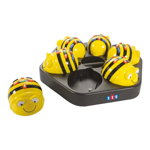 Bee-Bot® Programmable Floor Robot-Coding, Early Years, Early Years Literacy-6 Pack (With Free Docking Station)-Learning SPACE