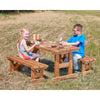 Beefy Table & Benches (3Pk)-Cosy Direct, Picnic Table, Table, Wooden Table-53488-Learning SPACE