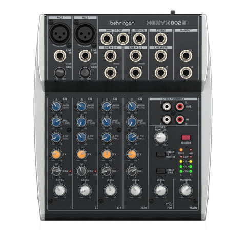 Behringer 802S Analog Mixer with USB Streaming Interface-Music,Sound,Sound Equipment-Learning SPACE
