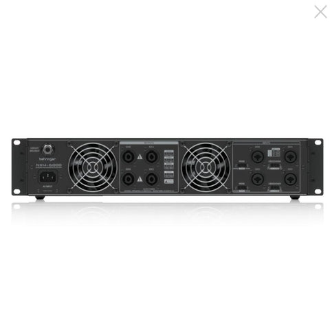 Behringer NX4-6000 Power Amplifier-Dropship,Sound Equipment-Learning SPACE