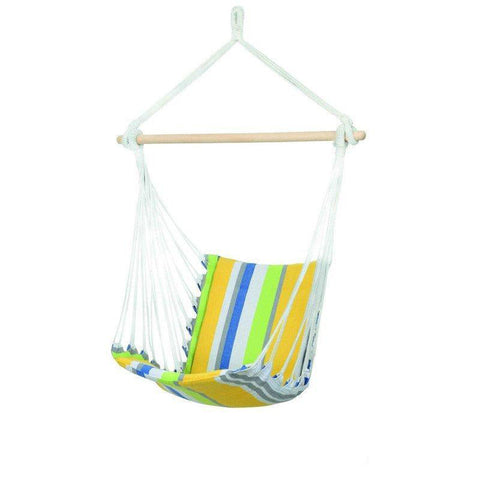 Belize Kolibri Hammock Chair-Hammock Chair-Amazonas,Blue,Cotton,Dropship,Green,Hammock chair,Hanging Chair,Indoor,Single,Yellow-Learning SPACE