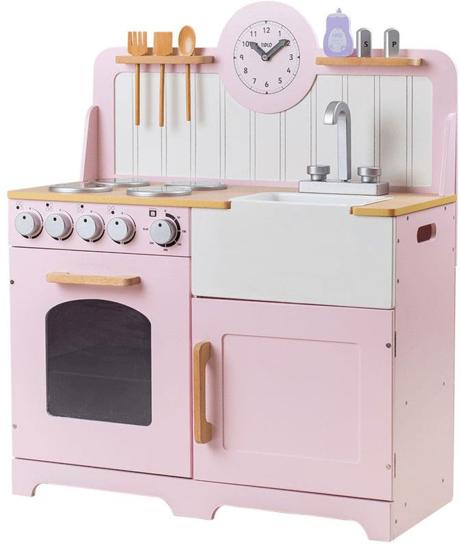 Bigjigs Country Play Kitchen with Accessories! Full Kitchen Experience Bundle-Bigjigs Toys,Imaginative Play,Kitchens & Shops & School,Play Kitchen,Play Kitchen Accessories,Role Play-Learning SPACE