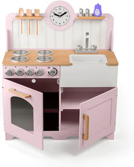 Bigjigs Country Play Kitchen with Accessories! Full Kitchen Experience Bundle-Bigjigs Toys,Imaginative Play,Kitchens & Shops & School,Play Kitchen,Play Kitchen Accessories,Role Play-Learning SPACE