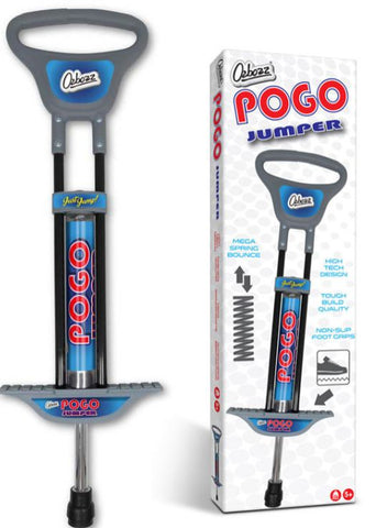 Black and Silver Pogo Stick 89cm - Chunky & Easy to use-Bounce,Bounce & Spin,Exercise,Movement Breaks,Outdoor Play,Outdoor Toys & Games-Learning SPACE