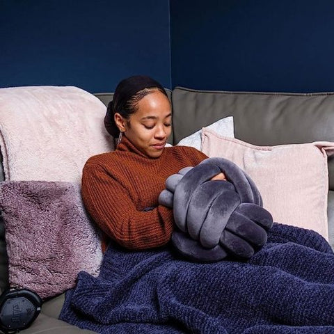 Black and White Soft Cuddle Ball-Additional Need,AllSensory,Blind & Visually Impaired,Calming & Anxiety,Calming and Relaxation,Comfort Toys,Games & Toys,Helps With,Playlearn,SCOTEXCEL,Sensory Balls,Sensory Seeking,Tactile Toys & Books-Learning SPACE