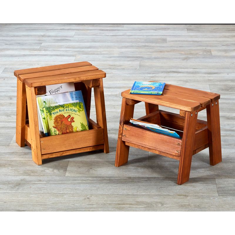 Books/Storage/Posting Stools 30cm (4Pk)-Children's Wooden Seating,Cosy Direct,Seating,Storage,Storage Bins & Baskets-Learning SPACE