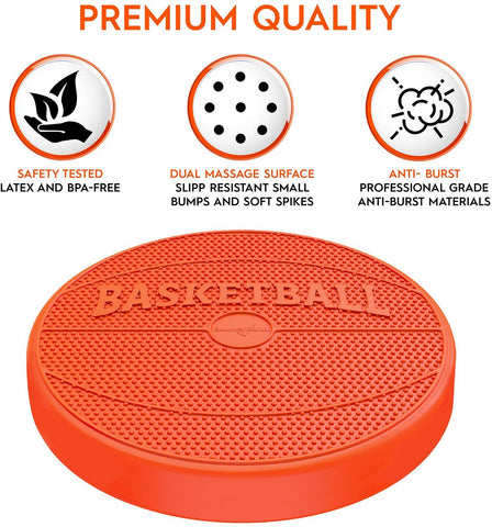 Bouncyband® Basketball Style Wiggle Seat-ADD/ADHD, Back To School, Bean Bags & Cushions, Bouncyband, Core Range, Cushions, Down Syndrome, Movement Breaks, Movement Chairs & Accessories, Neuro Diversity, Seasons, Seating, Stock, Wellbeing Furniture-Learning SPACE