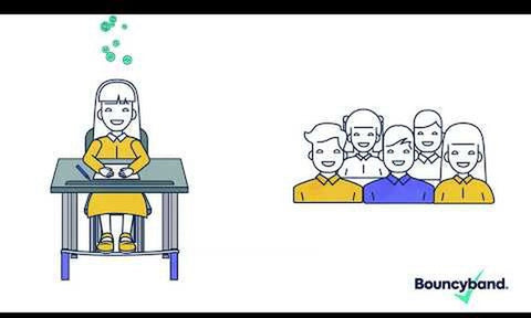 Bouncyband® Movement Band for Desks-ADD/ADHD,Back To School,Bouncyband,Calming & Anxiety,Fidget,Movement Breaks,Movement Chairs & Accessories,Neuro Diversity,Playlearn,Seasons,Stock,Stress Relief,Teen Sensory Weighted & Deep Pressure-Learning SPACE