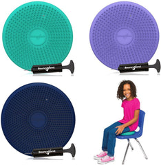 Bouncyband® Small Wiggle Seat Sensory Cushion-Pad, Cushions and Covers-ADD/ADHD, Back To School, Bean Bags & Cushions, Bouncyband, Cushions, Matrix Group, Movement Breaks, Movement Chairs & Accessories, Neuro Diversity, Seasons, Seating, Teen Sensory Weighted & Deep Pressure, Weighted & Deep Pressure, Wellbeing Furniture-Learning SPACE