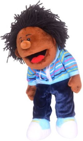 Boy Moving Mouth Hand Puppet-Early Education & Smart Toys-Comfort Toys, communication, Communication Games & Aids, Helps With, Imaginative Play, Neuro Diversity, Primary Literacy, Puppets & Theatres & Story Sets, Stock-Learning SPACE