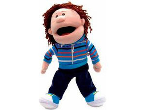 Boy Moving Mouth Hand Puppet-Early Education & Smart Toys-Comfort Toys, communication, Communication Games & Aids, Helps With, Imaginative Play, Neuro Diversity, Primary Literacy, Puppets & Theatres & Story Sets, Role Play, Stock-Learning SPACE