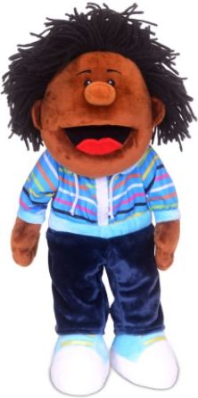 Boy Moving Mouth Hand Puppet-Early Education & Smart Toys-Comfort Toys, communication, Communication Games & Aids, Helps With, Imaginative Play, Neuro Diversity, Primary Literacy, Puppets & Theatres & Story Sets, Stock-Jordan-Learning SPACE