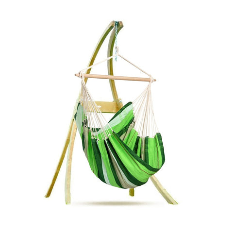 Brasil Oliva Hammock Chair-Hammock Chair-Amazonas,Cotton,Dropship,Green,Hammock chair,Hanging Chair,Indoor,Single-Learning SPACE