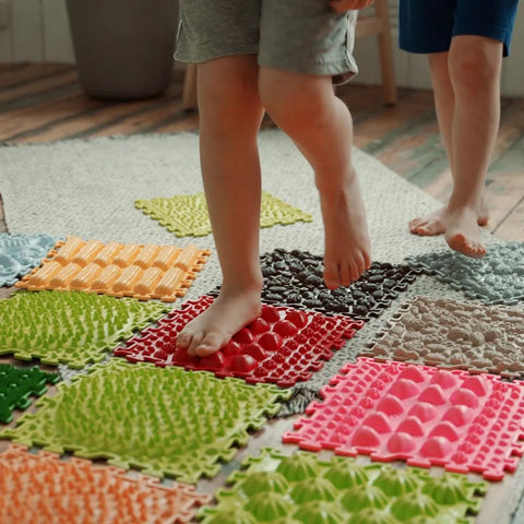 Brightly Coloured Sensory Puzzle Playmats (25cmx25cm) Set of 9-2-12 Piece Jigsaw,AllSensory,Baby Sensory Toys,Down Syndrome,Gifts For 2-3 Years Old,Mats,Mats & Rugs,Multi-Colour,Nursery,Playmat,Playmats & Baby Gyms,Sensory Direct Toys and Equipment,Sensory Flooring,Sensory Processing Disorder,Tactile Toys & Books,Vestibular-Learning SPACE