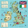 British Isles Playmat for Programmable Robots-Coding, Playmat-Learning SPACE