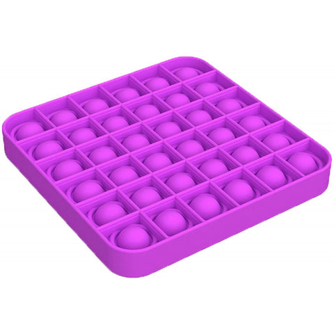 Bubble Push Popping Sensory De-stress Toy-Calming & Anxiety,Calming and Relaxation,Cause & Effect Toys,Fidget,Games & Toys,Helps With,Push Popper,Stocking Stuffers-Square-SQUAREMAT-Learning SPACE