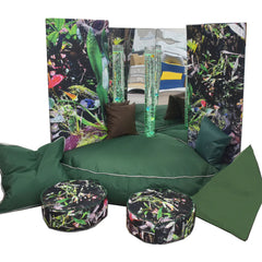 Bubble Tube Nurture Corner-Bean bags, Bean Bags & Cushions, Bubble Tube Accessories, Plinths-Rainforest-Learning SPACE