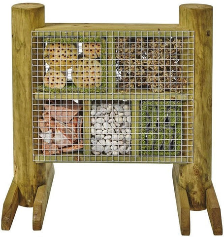Bug Hotel - Standalone-Bug Hotels,Calmer Classrooms,Early Science,Forest School & Outdoor Garden Equipment,Helps With,Nature Learning Environment,Playground Equipment,Pollination Grant,Sensory Garden,Spring,Stock,World & Nature-Learning SPACE