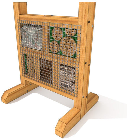 Bug Hotel - Standalone-Bug Hotels,Calmer Classrooms,Early Science,Forest School & Outdoor Garden Equipment,Helps With,Nature Learning Environment,Playground Equipment,Pollination Grant,Sensory Garden,Spring,Stock,World & Nature-Learning SPACE