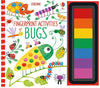 Bugs Fingerprint Art - Activity Book-Arts & Crafts,Drawing & Easels,Gifts for 5-7 Years Old,Primary Arts & Crafts,Primary Books & Posters,Spring,Stock,Usborne Books-Learning SPACE