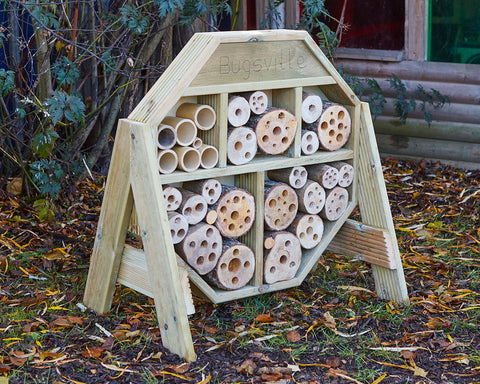 Bugsville Hive-Bug Hotels,Cosy Direct,Cosy Outdoor,Pollination Grant-Learning SPACE