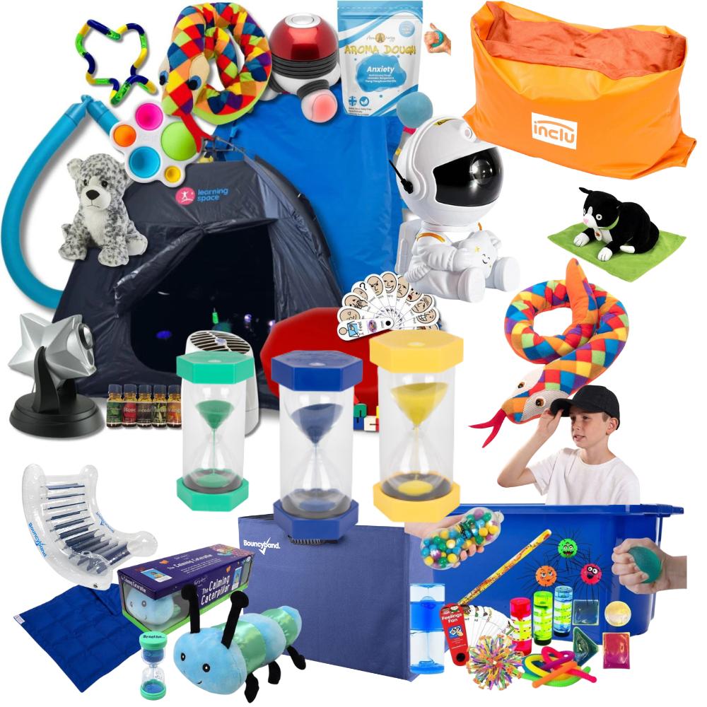 Bumper Weighted & Deep Pressure Value Pack-Calming and Relaxation,Fidget Sets,Sand Timers & Timers,spim value pack,Teen Sensory Weighted & Deep Pressure,Toys for Anxiety,Value Pack,Weighted & Deep Pressure,Weighted Blankets,Weighted Shoulder Snakes-Learning SPACE