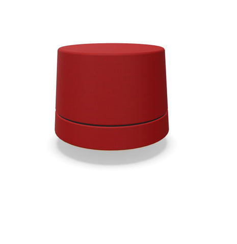 BuzziBalance - Sound Absorbent Rocking Pouffe-bespoke, Buzzi Space, Movement Chairs & Accessories, Rocking, Seating, Wellbeing Furniture-Small High-Red - TRCS 4207-Learning SPACE