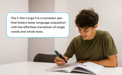 C-Pen Lingo 3 - Reading & Translator Pen-Dropship,Dyslexia,Languages,Primary Literacy,Scanning Pens-Learning SPACE
