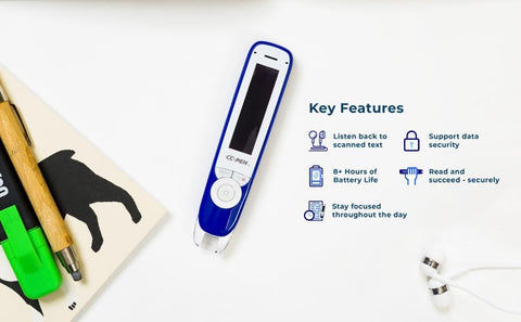 C-Pen Secure Reader 2-Back To School,Dyslexia,Early Years Literacy,Learning Difficulties,Neuro Diversity,Scanning Pens,Seasons-Learning SPACE