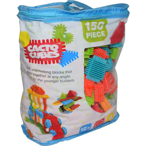 Cacto Cubes Sticking & Joining Building Blocks – 150 Pieces-Building Blocks,Fine Motor Skills,Games & Toys,Playlearn,SCOTEXCEL-Learning SPACE