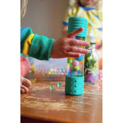 Calm Down Bottle - Mint-Calming & Anxiety,Calming and Relaxation,Games & Toys,Gifts For 3-5 Years Old,sensory activity,Visual Fun,Visual Sensory Toys-Learning SPACE