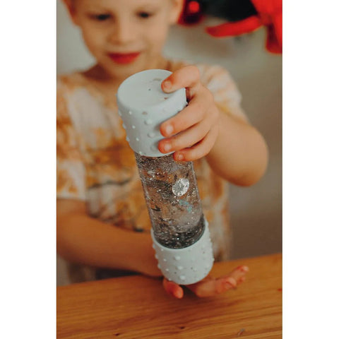 Calm Down Bottle - Snow-Calming & Anxiety,Calming and Relaxation,Games & Toys,Gifts For 3-5 Years Old,Visual Fun,Visual Sensory Toys-Learning SPACE