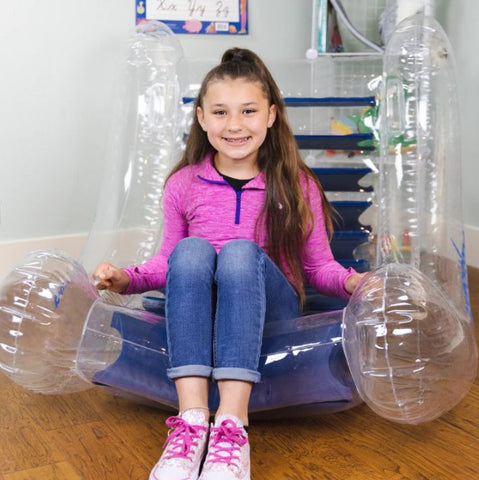 Calming and Fun Inflatable Sensory Rocker-Movement Chairs & Accessories, Rocking, Sensory Room Furniture-Learning SPACE