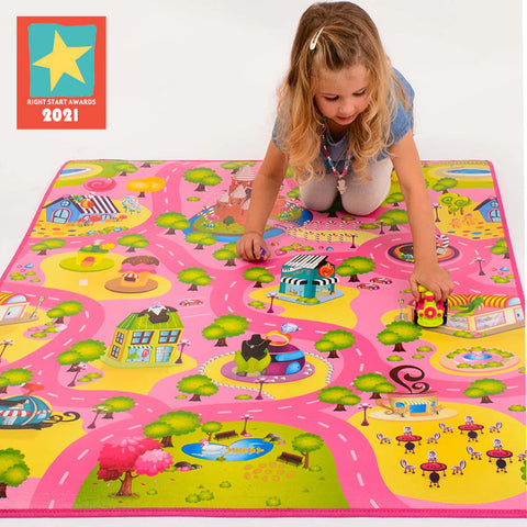 Candy Land Play Mat (120 x 100cm)-AllSensory,Creative Thinking,EDUK8,Imaginative Play,Indoor,Outdoor Play,Playmat,Playmats & Baby Gyms,Visual Sensory Toys-Learning SPACE