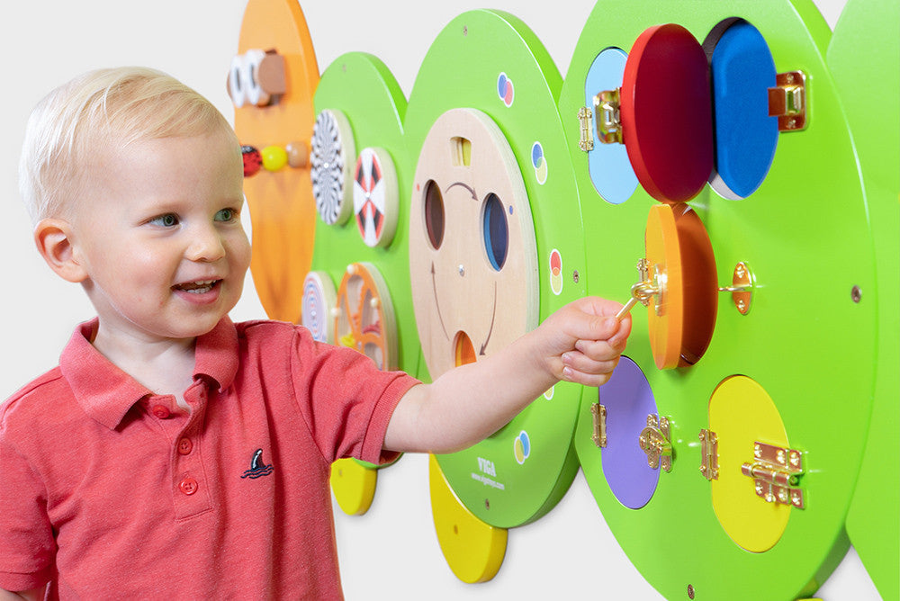 Caterpillar Activity Wall Panels - Educational Fun for Kids