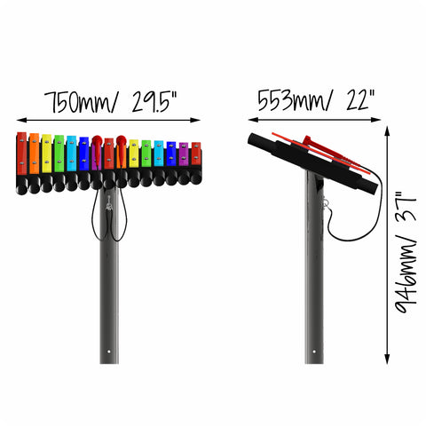 Cavatina - Sensory Garden Musical Instrument-Cerebral Palsy,Dropship,Matrix Group,Music,Outdoor Musical Instruments,Playground Equipment,Primary Music,Sensory Garden-Learning SPACE