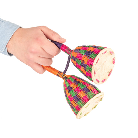 Caxixi Double Straw Shaker, Percussion Plus Musical Instrument-Classroom Packs,Gifts For 3-5 Years Old,Gifts for 5-7 Years Old,Music,Music Class Pack,Percussion Plus-Learning SPACE