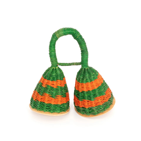 Caxixi Double Straw Shaker, Percussion Plus Musical Instrument-Classroom Packs,Gifts For 3-5 Years Old,Gifts for 5-7 Years Old,Music,Music Class Pack,Percussion Plus-Learning SPACE