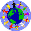 Children of the World™ - 2m Multi-Cultural Carpet-Dropship,Educational Carpet,Kit For Kids,Mats & Rugs,Multi-Colour,Round,Rugs,Wellbeing Furniture,World & Nature-Learning SPACE